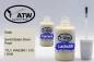 Preview: Saab, Switchblade Silver Pearl, 17U / WA636R / 315 / GAN: 20ml Lackstift + 20ml Klarlack - Set, von ATW Autoteile West.